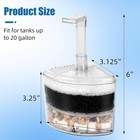 Aquaneat Corner Sponge Filter Small For Aquarium Fry Shrimp Nano Fish Tank