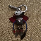 Prada Robot Saffiano Leather Keychain Charm   Excellent Condition  best Offer 