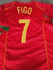 Nike Total 90 Portugal 2004  Luis Figo  7 Soccer Jersey Size Large