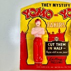 Marx Vintage Celluloid Yomo And Yoma Fakirs Magic illusionist Toy Rare Complete