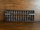 Antique Chinese Large Wood Abacus    15  Rods   105  Beads   18  X 7 5 