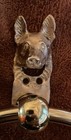 German Shepherd  Gsd Bronze Towel Ring 
