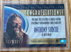 Rittenhouse Farscape  Anthony Simcoe As Ka D argo Autographed Card