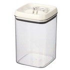  4 Pack canister - 13 8 Cup Flip-tite   Square Food Storage Container