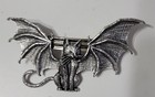 Victorian Trading Co Silver Cat Bat Wing Barrette Hair Jewelry 29s