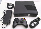Microsoft Xbox 360 S Slim 250gb Black Video Game Console System 360s Bundle