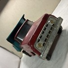 Tonka 1960s Hydraulic Dump Truck Red green Vintage Pressed Steel Toy