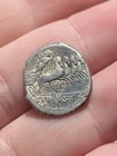 Roman Republic C  Vibius C f  Pansa Denarius 90 Bc Ancient Silver Old Coin Rome