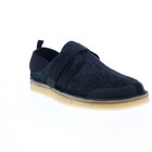 Clarks Trek Taiyo 26165983 Mens Black Canvas Loafers   Slip On Casual Shoes