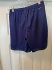 Adidas Boys Blue Athletic Basketball Mesh Shorts L Drawstring Elastic Waist