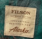 Alaska Airlines First Class Amenity Filson Blue Plaid Throw Blanket New Style