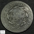 1809 6 9 Over Inverted 9 Classic Head Copper Half Cent 1 2c