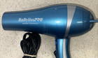 Babyliss Pro Nano Titanium Hair Blow Dryer Ionic Blue Bnt5548 2000w  tested 