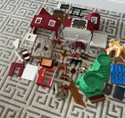 Fisher Price Great Adventures Castle Knights Figs access build    90s Vtg Se Seen