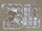 Sabert Clear Hinged 12 Count 2 5  Cupcake Container Hkp412n Damage Box Lot Of 70
