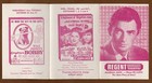 Regent Theater Handbill Flyer Advertisement  Vintage 1961  Gregory Peck