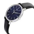Tissot Men s Everytime Sapphire Quartz Date Leather Watch - T1434101604100 New