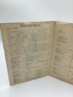 Vintage 1930s Grande Vista Restaurant Menu-cocktails  A La Cart Supper