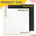 100 Precut Sheets Tear Away Embroidery Stabilizer Backing  Fabric Stabilizer
