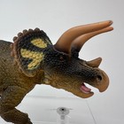 Safari Ltd Triceratops Figure Brown Prehistoric Dinosaur Animal Figurine 8  2018