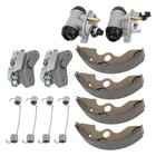 Front Brake Wheel Cylinder Adjuster Brake Shoes For Honda Trx300 2x4 Fourtrax300