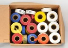 Lot 45x Flagging Tape    Red  Yellow  Blue  White  Green  Orange 1 3 16 x300 