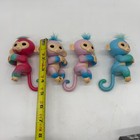 Wowwee Fingerlings Interactive Baby Monkey Lot Kids Robotic Pets Pink Blue