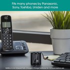 Power Gear Rechargeable Cordless Phone Battery 3 6v 700mah Nimh