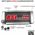 4 Rows Radiator For Bobcat Skid Steer Loader Kubota Diesel 443 453 463 543 553