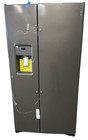 Ge 25 3 Cu Ft  Side-by-side Refrigerator Fingerprint Resistant Slate Medium Gray