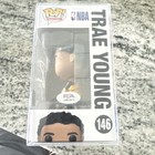 Trae Young Signed Auto Funko Pop   146 Bas beckett  bj01707   atlanta Hawks  