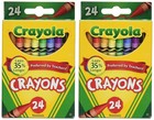 Crayola Crayons 24 Ct  pack Of 2 