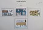 Great Britain - 1970 - Lot Of Stamps  On Album Page -  Used   Mh