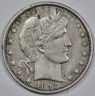 Nice 1892-o Barber Half Dollar Key Date Very Good - Tough  50c