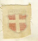 Ww2  Danish   Volunteer Shield Printed Patch