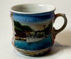Lake Hoptacong Nj New Jersey Souvenir Porcelain Trinket Antique Cup Mug