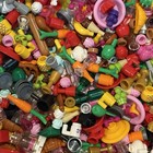 Lego Minifigure Accessories Lot 100 Random Pieces Utensils Tools Containers Food