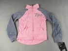 Nwt Nike Girls  Pink Gray Full Zip Track Jacket   Pants Activewear Set Size 4 Xs