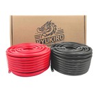 10 Awg Gauge Automotive Primary Wire 50 Ft Red   50 Feet Black Power Cable  