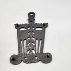 Vintage Cast Iron Wall Hook Ornate Victorian 8 Inch Antique Decorative Hardware