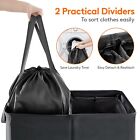 Lifewit 105l Double Laundry Hamper With Lid And Removable Laundry Bags