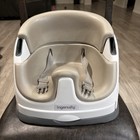 Ingenuity Baby Base 2-in-1 Booster Feeding   Floor Seat  Self-storing Tray