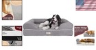 Orthopedic Memory Foam Dog Bed  Large  Water Resistant