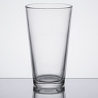 96 Pack Clear Pint Glass Cup 16 Oz Wide Mouth Restaurant Beer Case Commercial