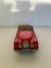Vintage 1950 s Bandai Japan Tin Litho Jaguar Xk150 Roadster Working Friction Car