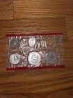 1963 Denver Mint - 5 Coin Proof Set - Original Cellophane Sealed Package Silver