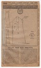 Vintage Sewing Pattern Very Rare 1910s One-piece Apron Ladies Home Journal 8940