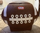 Vintage 1975 Little Tikes Football Toy Box   Chest  tailgating Cooler W  Lid 