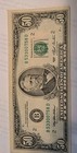 50 Dollar Bill Rare Ink Bleed Though Error Note