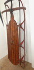 Large Antique Flexible Flyer No  65 Airline Racer Sled  1936 To 1949 
